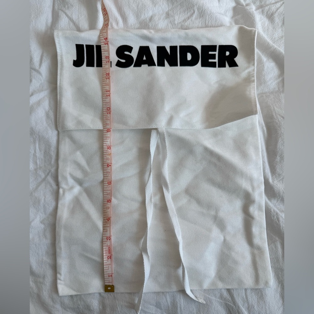 Jil Sander White Fabric Bag